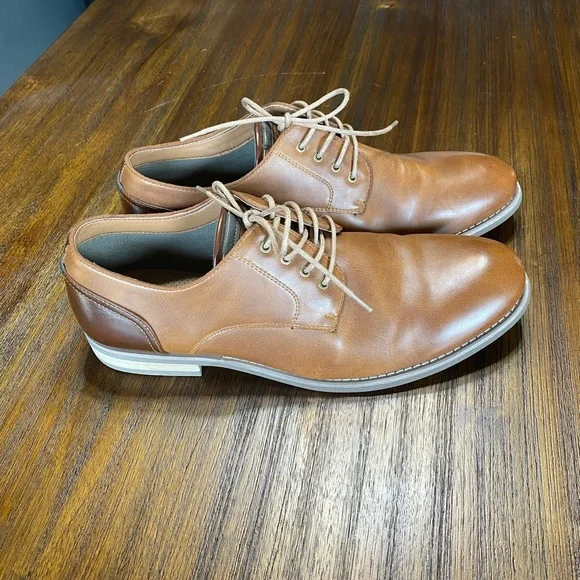 jf j.ferrar Men\'s Light Brown Oxfords s-l400.jpg main image 3